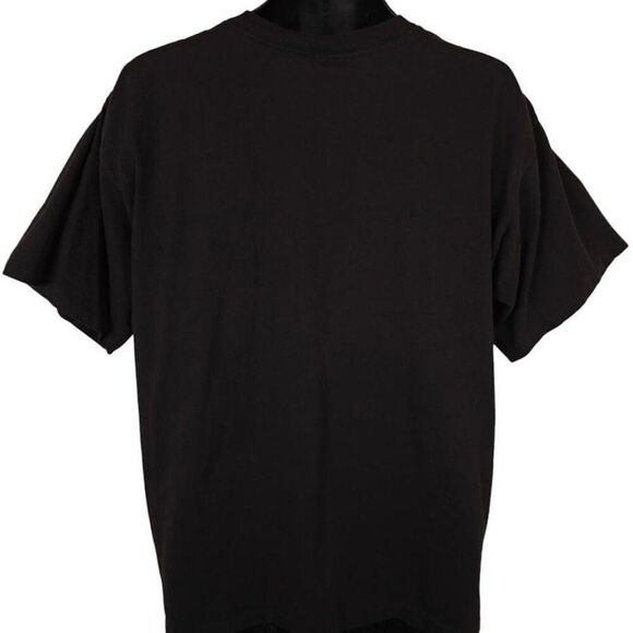 Vintage Chicago White Sox T Shirt Mens Size Large Black 90s OVERSIZED Made In US - Picture 4 of 7